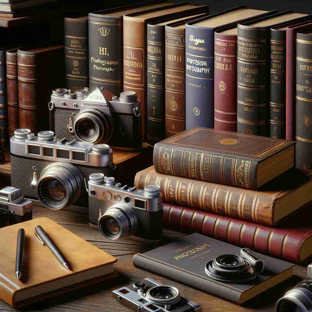 An image illustrating Livros Essenciais para Fotógrafos Iniciantes