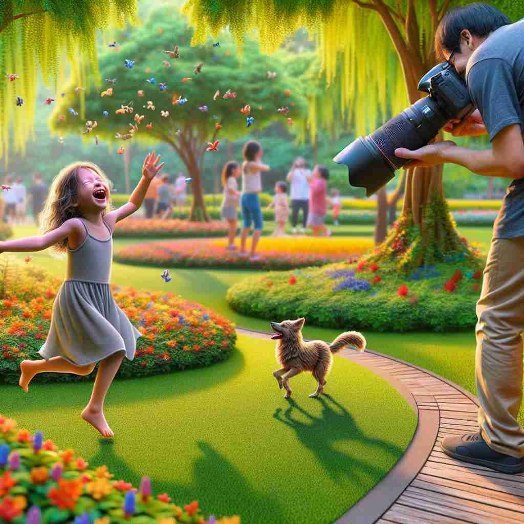 An image illustrating Dicas para Fotografar Crianças de Forma Espontânea