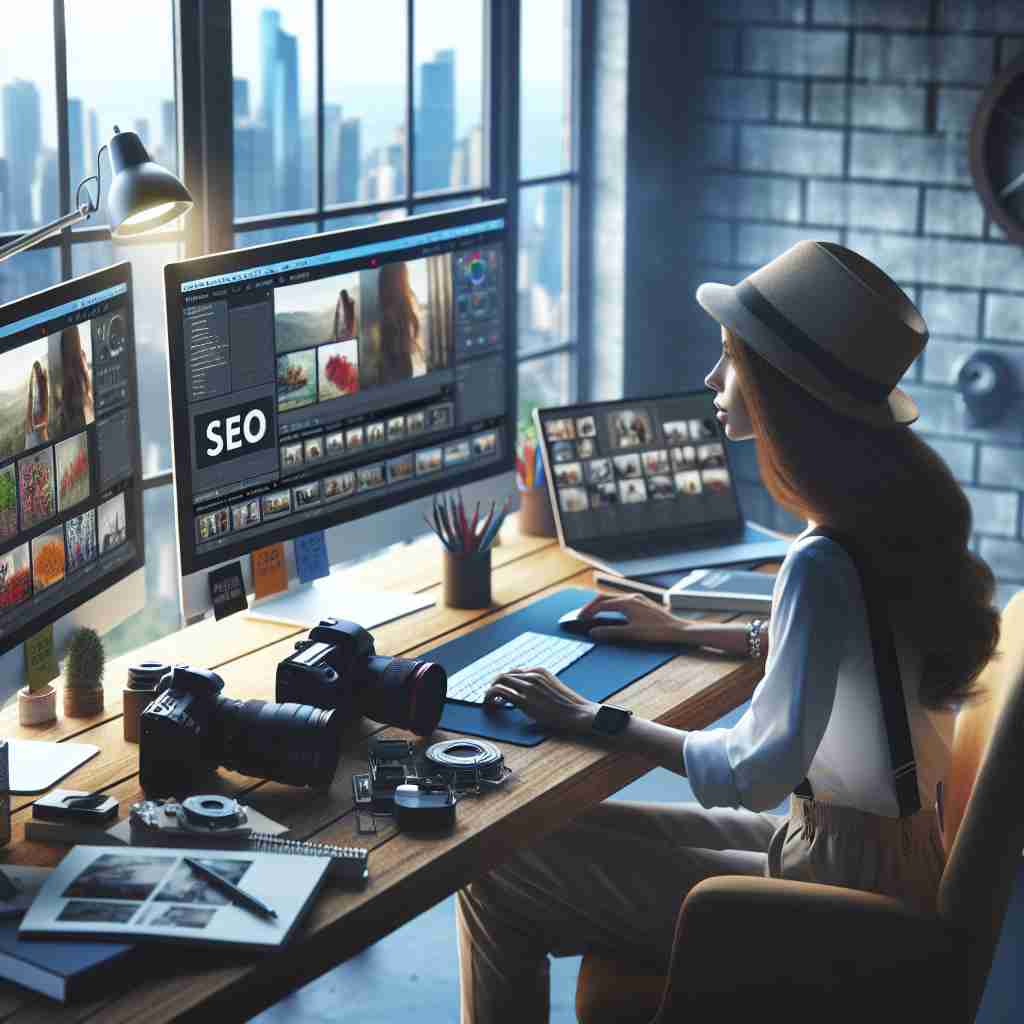 An image illustrating SEO para Fotógrafos: Otimizando seu Site