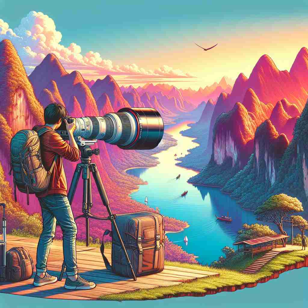 An image illustrating Equipamentos Essenciais para Fotografia de Viagem