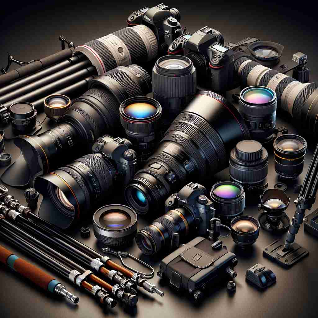 An image illustrating Acessórios Indispensáveis para Fotógrafos Iniciantes