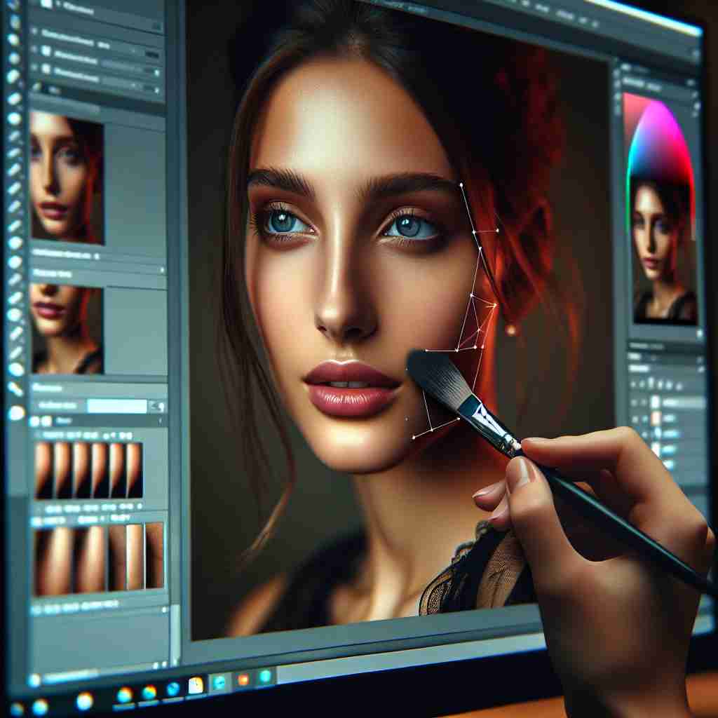 An image illustrating Dicas para Retoque de Pele em Retratos