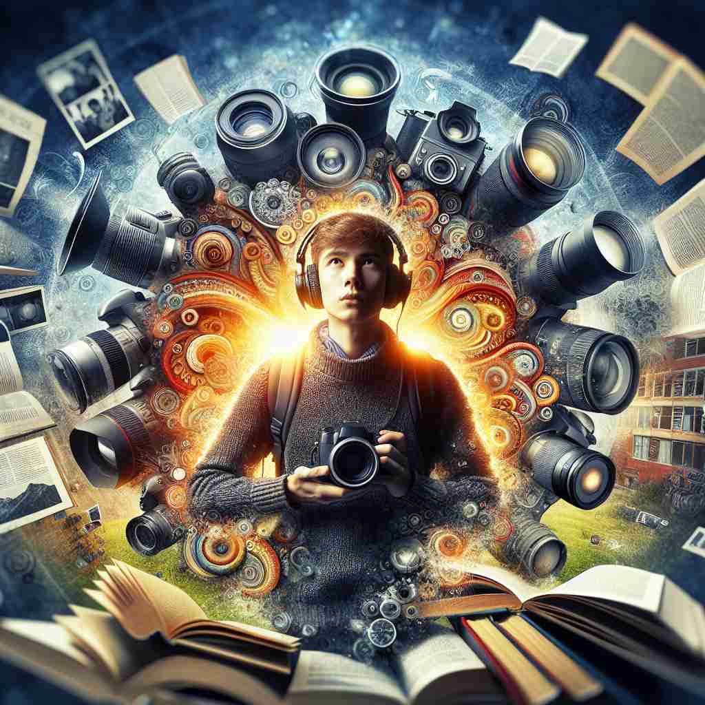 An image illustrating Dicas para Estudar Fotografia de Forma Autodidata