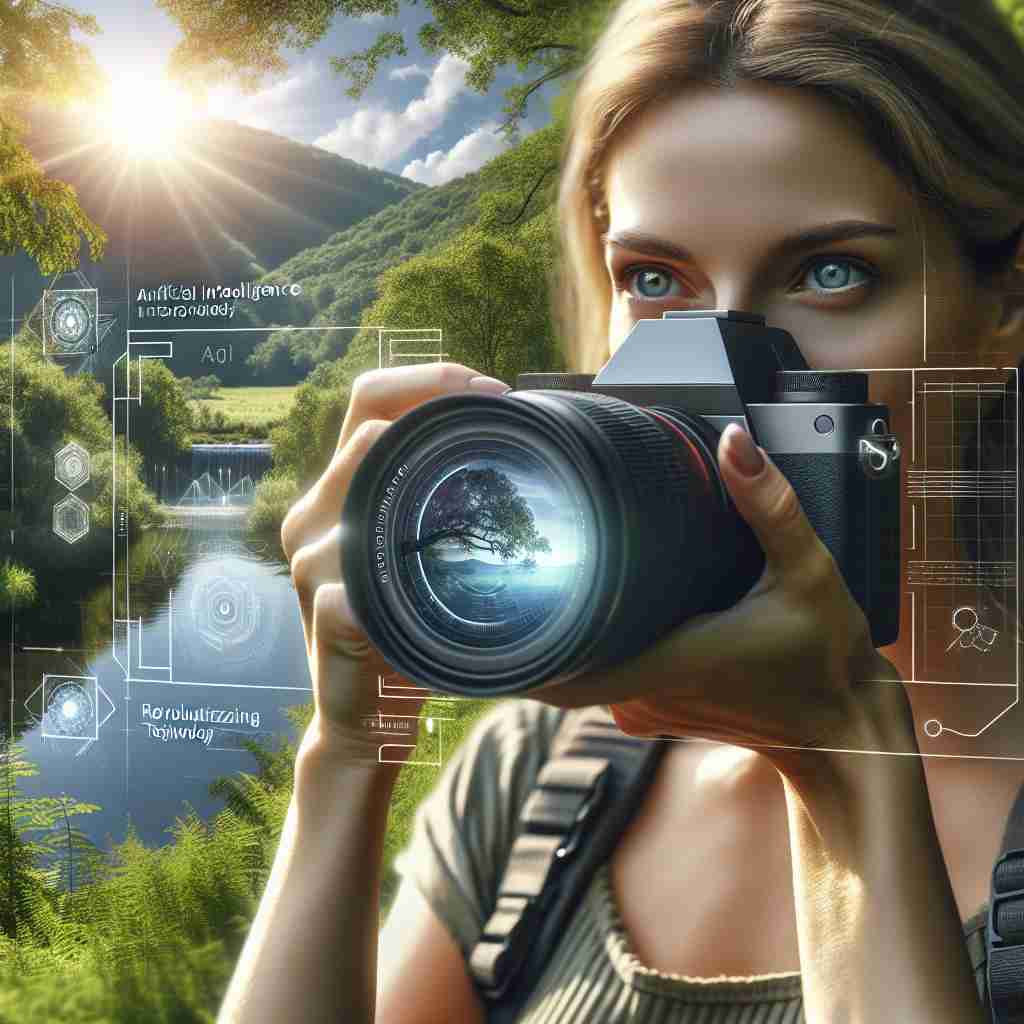 An image illustrating Como a inteligência artificial está impactando a fotografia