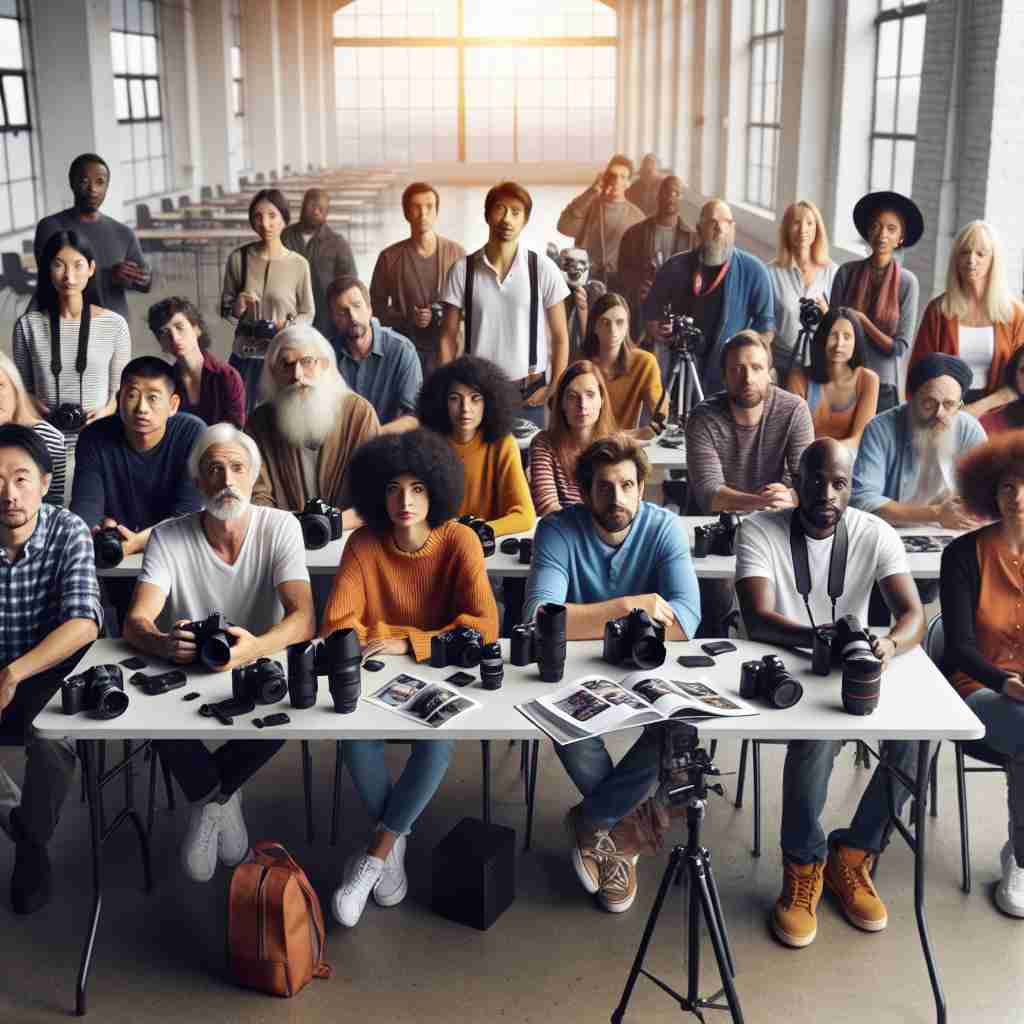 An image illustrating Explorando os Melhores Cursos de Fotografia