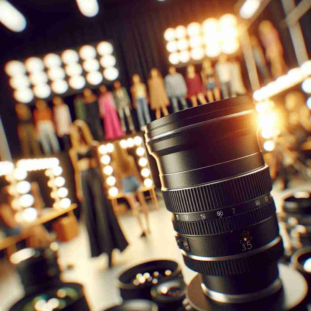 An image illustrating Como Escolher Lentes para Fotografia de Moda