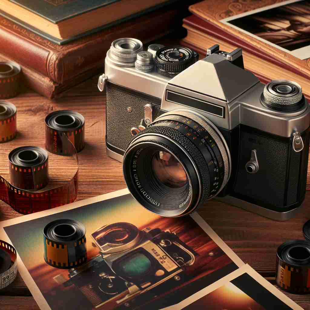 An image illustrating Fotografia Analógica O Retorno das Câmeras de Filme
