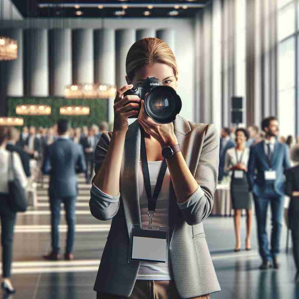 An image illustrating Como Se Destacar na Fotografia de Eventos Corporativos